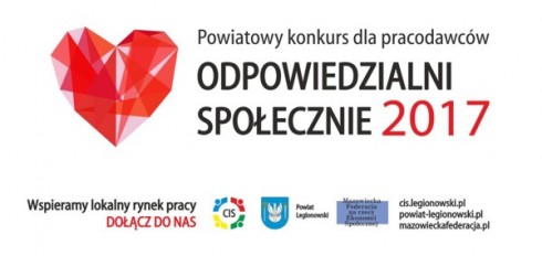 Powiatowy konkurs dla pracodawców  „Odpowiedzialni społecznie”